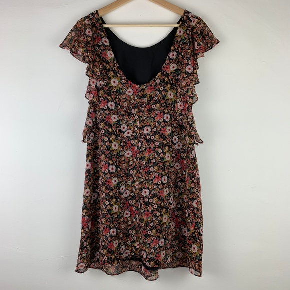 NWT BCBGeneration Great Outdoors Ruffle Dress - Picture 8 of 8